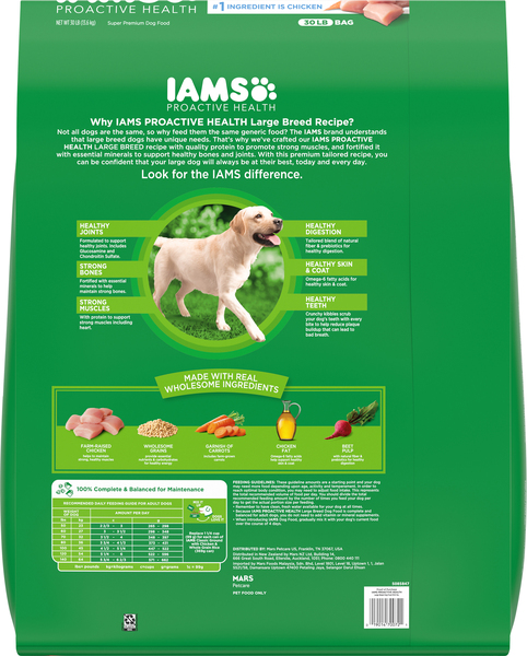 Iams breed on sale specific dog food