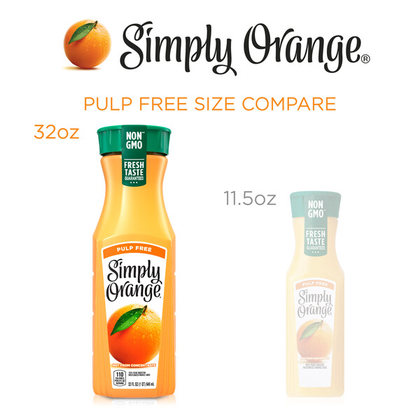 Simply orange juice calories cheap