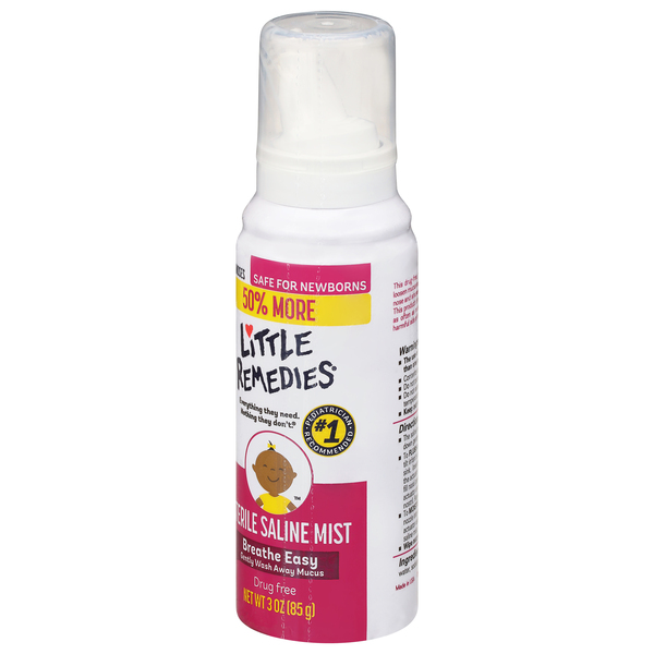 Little remedies sterile saline mist 2025