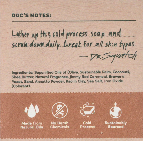 Dr. Squatch® Wood Barrel Bourbon Natural Bar Soap, 5 oz - Fry's Food Stores
