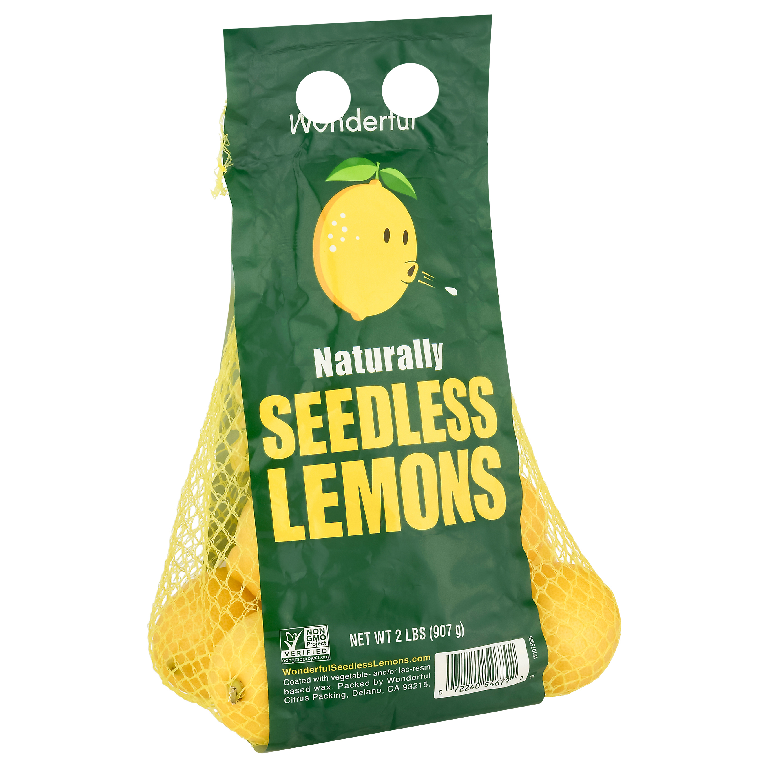 Wonderful Seedless Fresh Lemons - 1 Pound Bag, 1 lb - Fry's Food