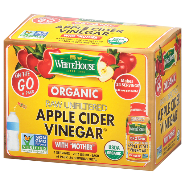 32oz Organic Apple Cider Vinegar – White House Foods Official