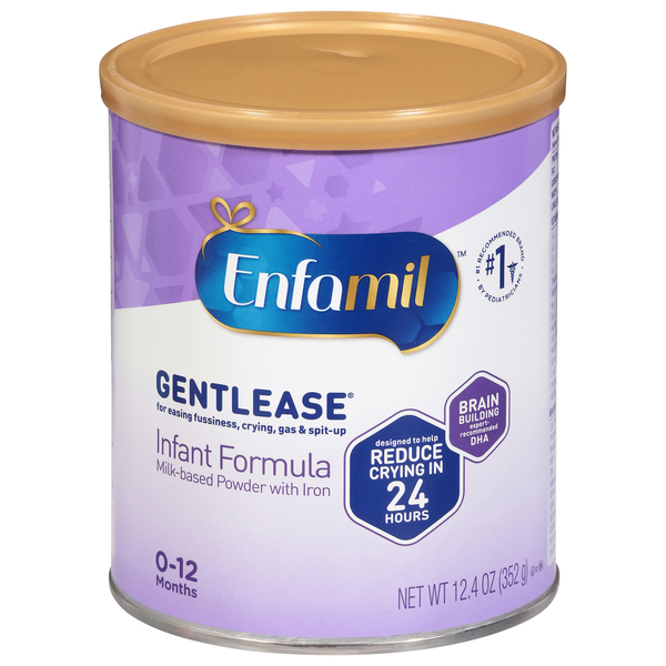 工場直売 with Formula Infant Powder Gentlease Enfamil Iron oz 12.4 - ミルク