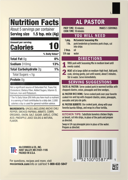 Back of Pack