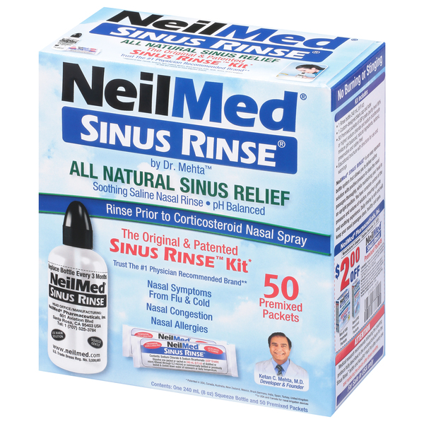 Neilmed Sinus Rinse Complete Kit - 8 Oz - Star Market