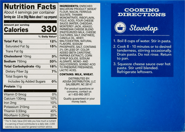 Back of Pack