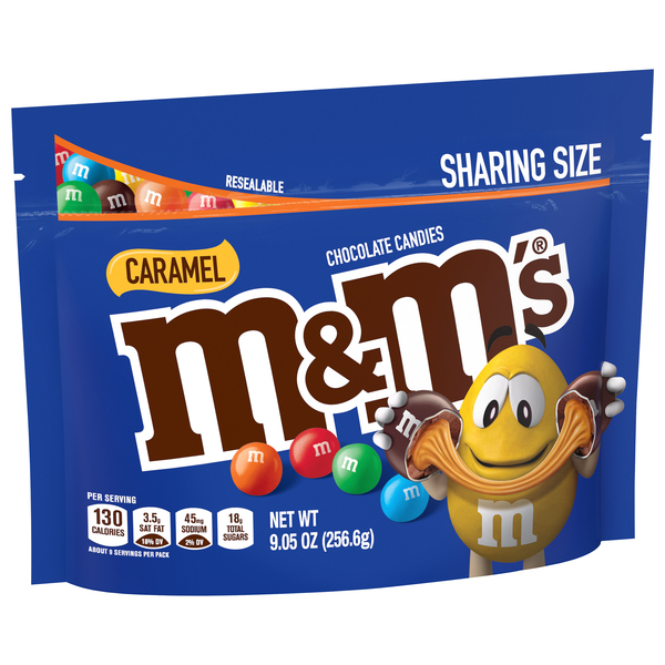 M&M's Dark Chocolate Peanut Candy - 8ct Family Size Pouches
