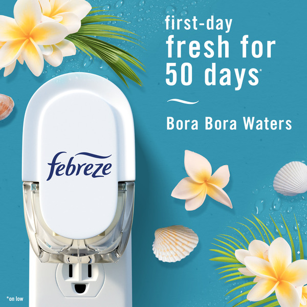 Save on Febreze Plug Scented Oil Refill Bora Bora Waters Order