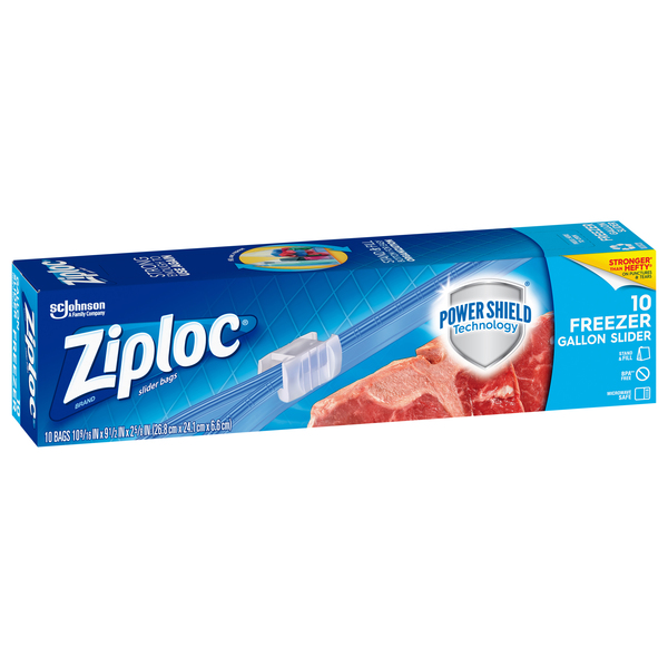 Ziploc Freezer Two Gallon Bags - 10ct : Target