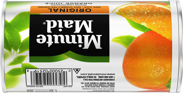 Minute Maid Original Concentrated Orange Juice Frozen 12 oz can Stop Shop