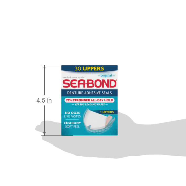 Sea-Bond® Original Denture Adhesive Seals for Uppers, 4 pk / 30 ct - Kroger