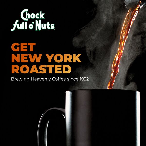 Chock Full O'Nuts French Roast Dark Roast Ground Coffee - 26 oz