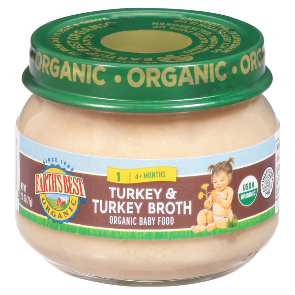 Organic turkey hot sale baby food