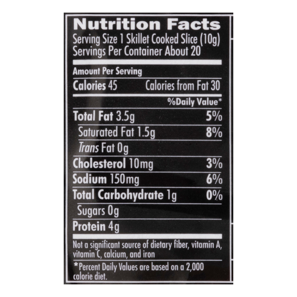 Nutritional Panel
