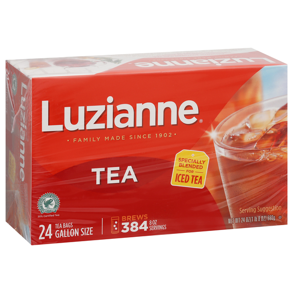 Luzianne Iced Tea Bag Sizes & How To Make The Right Amount of Iced