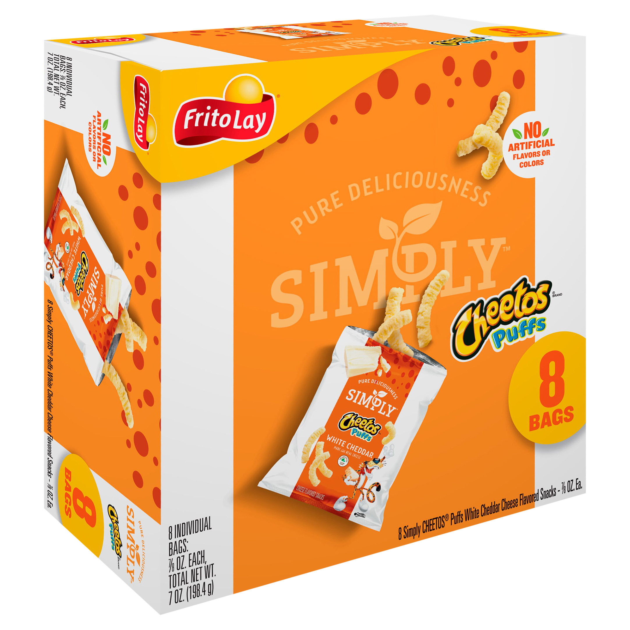 Cheetos Puff Cheese Flavored Snack Chips, 8 oz