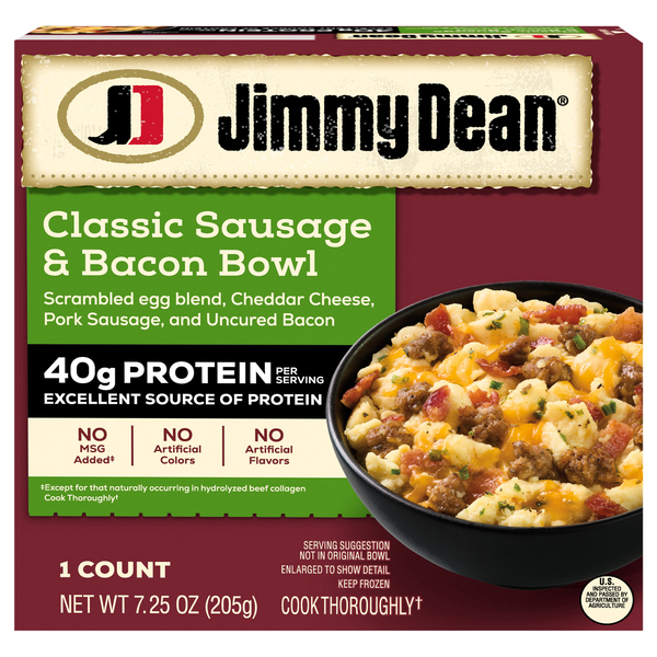 Jimmy Dean Jimmy Dean Classic Sausage & Bacon Protein Bowl — product image