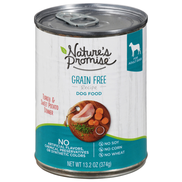 Nature s Promise Grain Free Turkey Sweet Potato Stew Adult Wet Dog Food 13.2 oz can Stop Shop