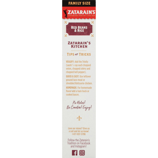 Zatarain's red beans and rice family best sale size instant pot