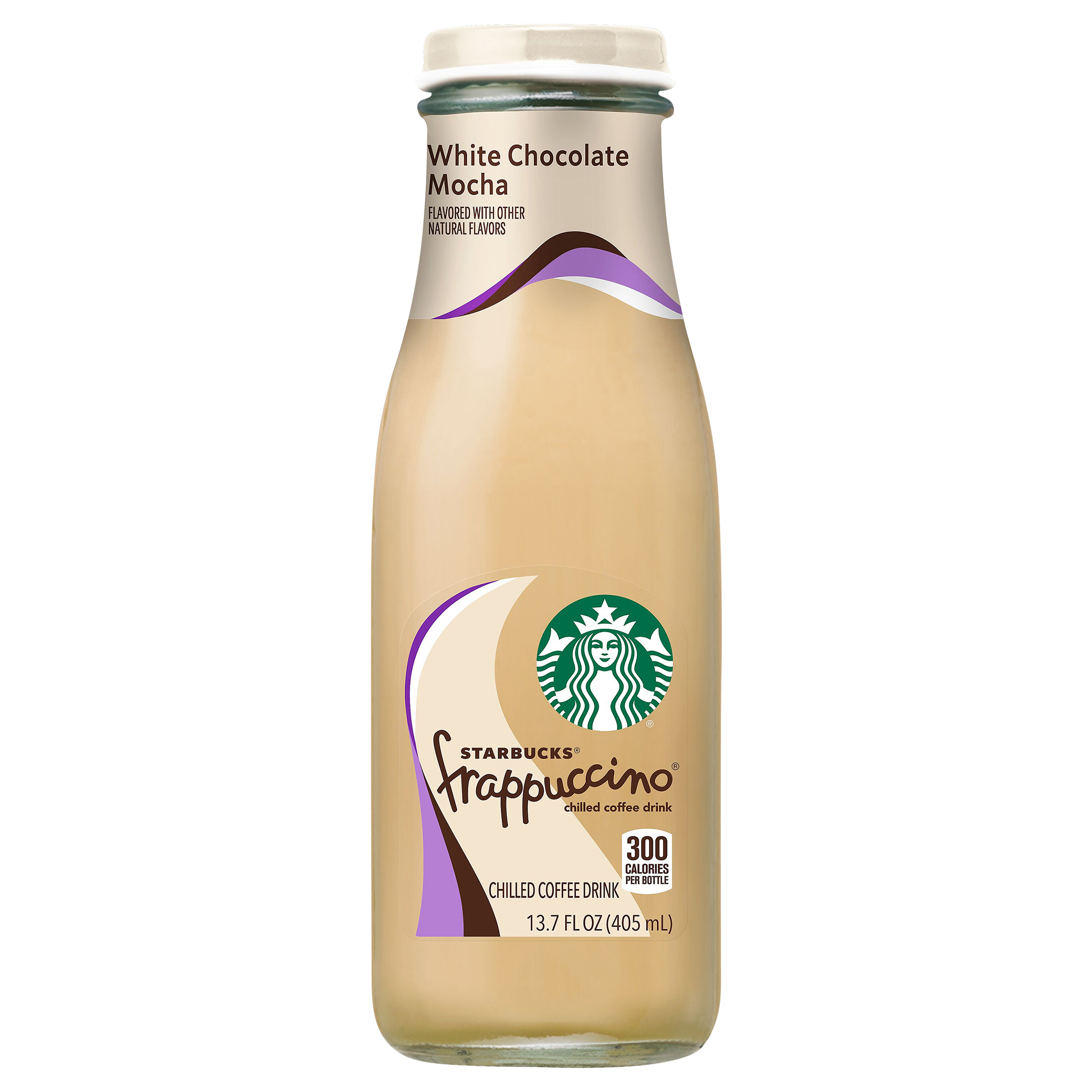 Starbucks Frappuccino Chilled Coffee Drink, Mocha, 13.7 oz Glass Bottle