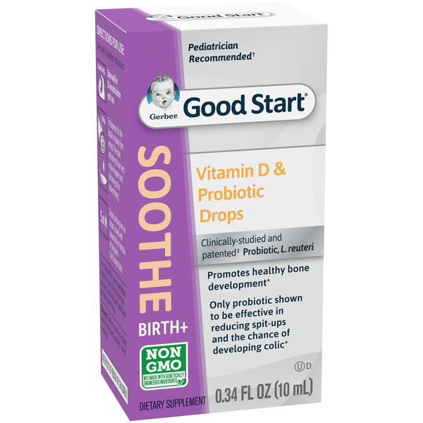 Soothe vitamin hotsell d probiotic drops