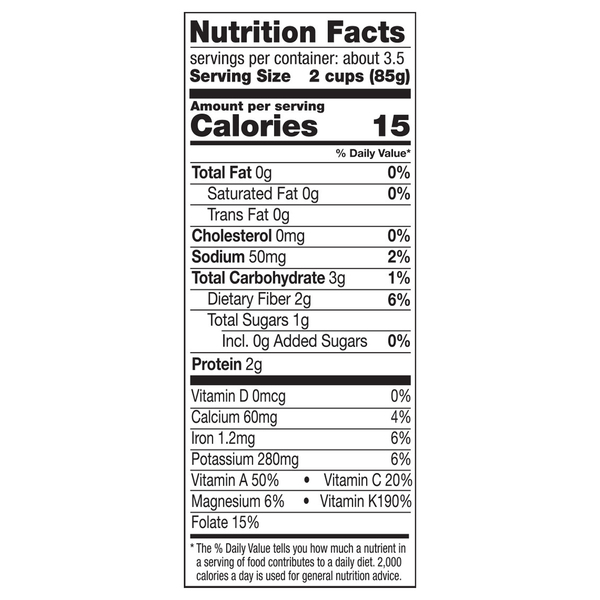 Nutritional Panel
