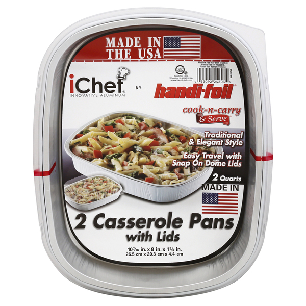 Handi-Foil Cook-n-Carry Rack Roaster Pan & Lid