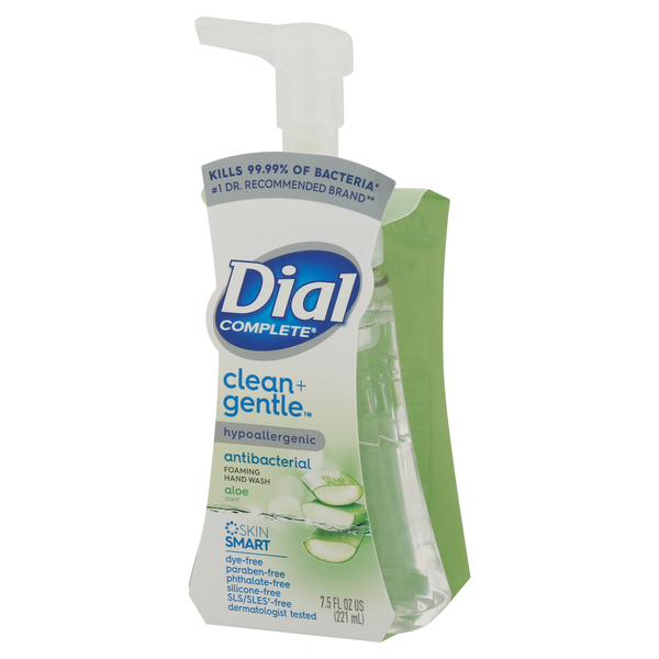 Dial complete antibacterial foaming hand wash refill original 32 ounce clearance