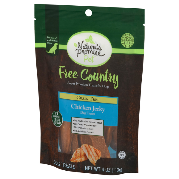Grain free chicken cheap free dog treats