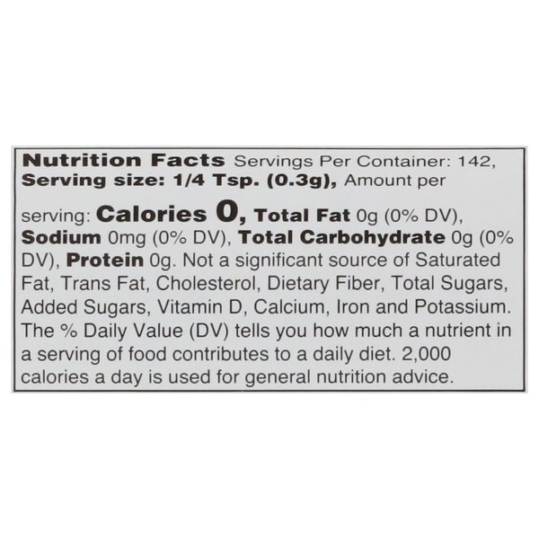 Nutritional Panel