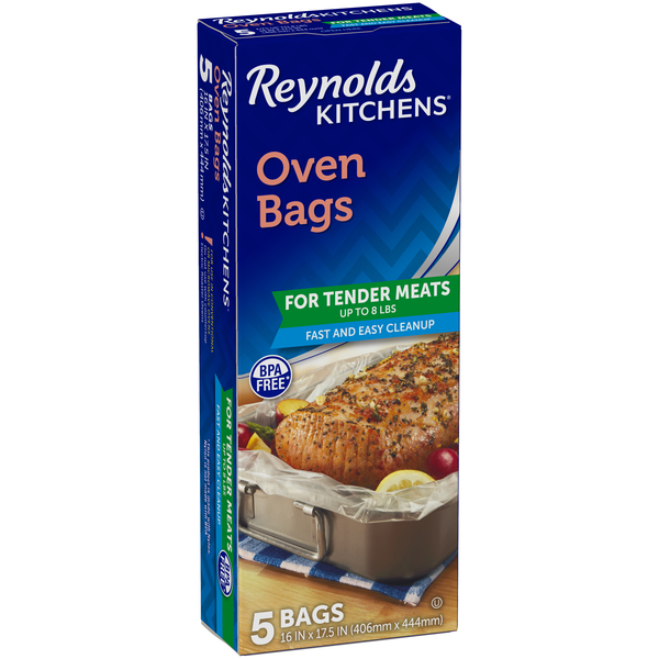 Reynolds Kitchens Turkey Oven Bags, 19 x 23.5 inches, 2 Count 