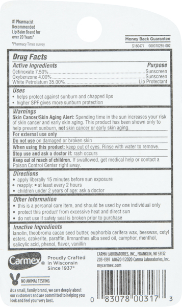 Back of Pack