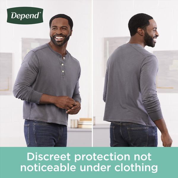 Depend Protection Plus Ultimate Underwear for Men, Large (84 Count), 1 unit  - Gerbes Super Markets