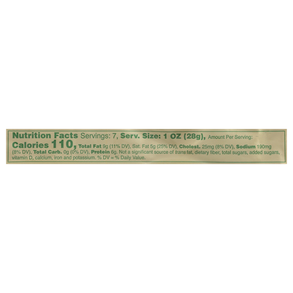 Nutritional Panel