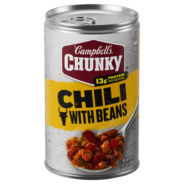 Wendy's Canned Chili With Beans 15oz Can