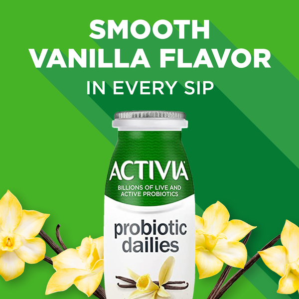 Activia Strawberry Banana Flavor Lowfat Yogurt Drink, 7 fl oz, 4 count