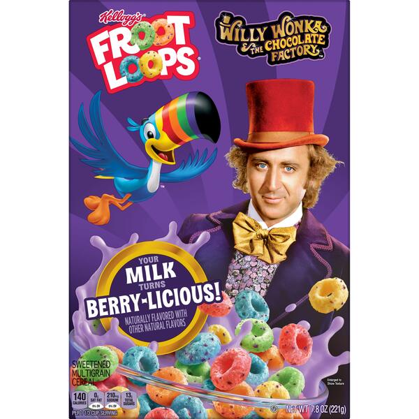 Kellogg Froot Loops Snack 2 oz (Pack of 6)