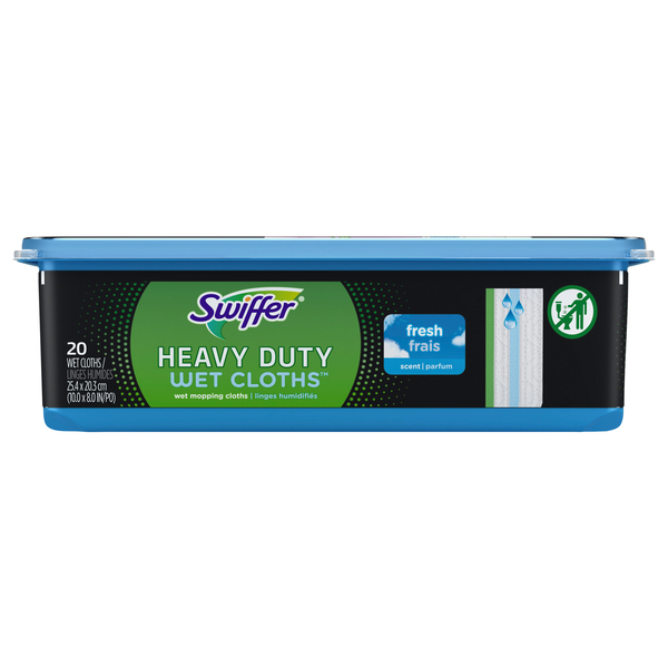Swiffer Sweeper Wet Mopping Cloths with Gain Scent, 12 ct - Foods Co.
