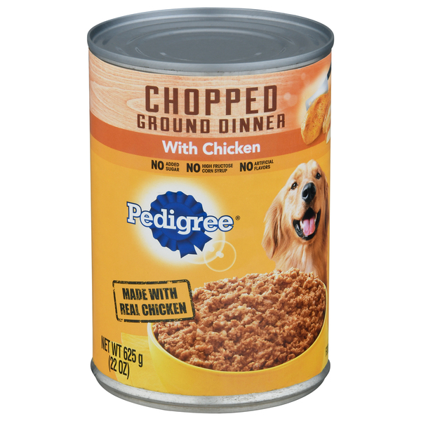 Pedigree chopped hotsell chicken dog food