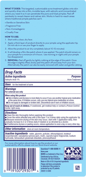 Back of Pack