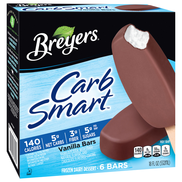Breyers low sale carb ice cream
