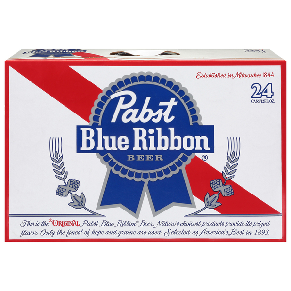 Pabst Blue Ribbon 24pk cans - Haskells