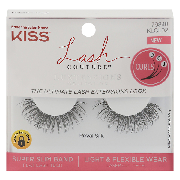 Kiss Lash Couture Luxtensions Collection Royal Silk Lash - 1 ct pkg