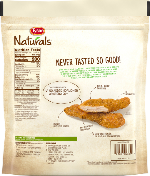 Tyson naturals grilled chicken nuggets clearance