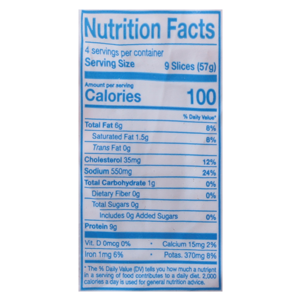 Nutritional Panel