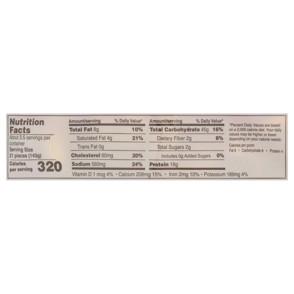 Nutritional Panel
