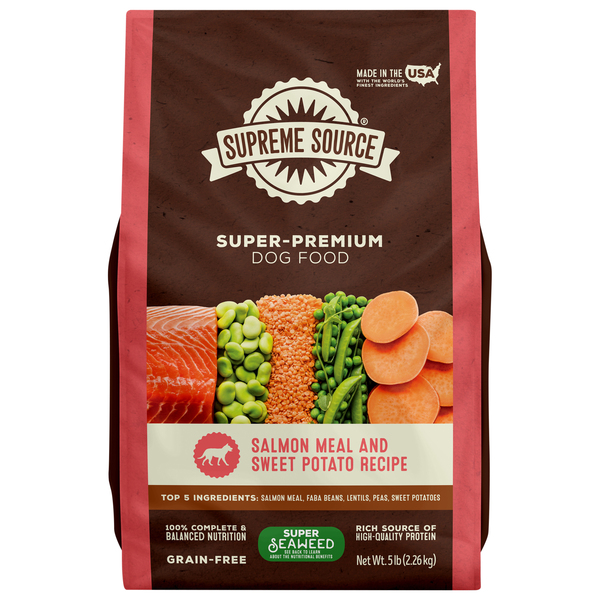 Salmon and sweet potato dry dog food discount