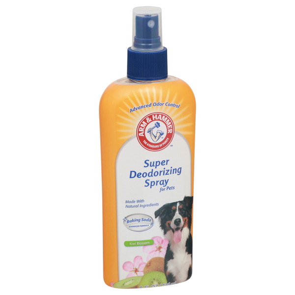 Arm Hammer Super Deodorizing Spray for Pets Kiwi Blossom 8 oz btl Stop Shop