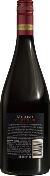 Meiomi California Pinot Noir Red Wine, 750 ml - Foods Co.
