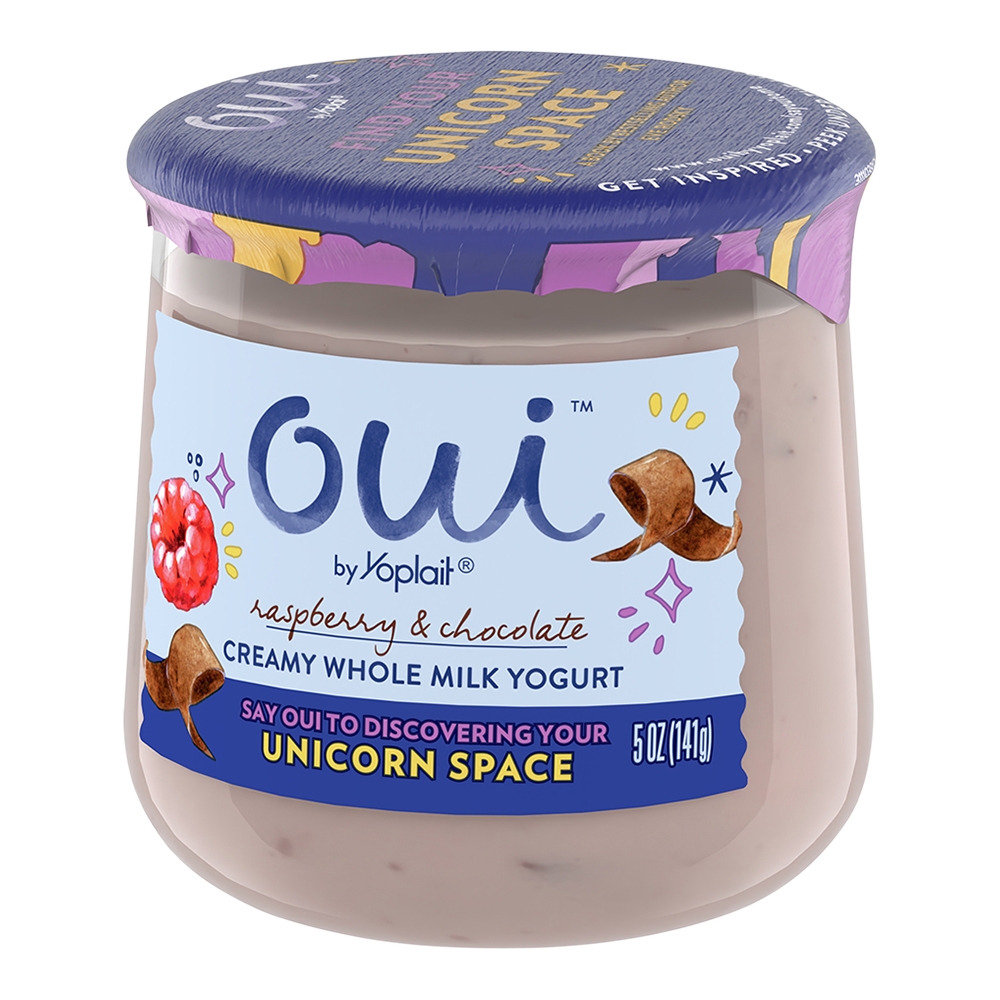 Oui by Yoplait French Style Strawberry Whole Milk Yogurt, 5 OZ Jar